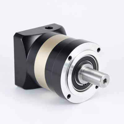 星威达SWD精密行星减速机斜齿轴输出圆法兰直角配伺服步进电机图2