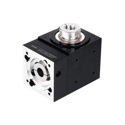 高精度行星齿轮减速器换向器伺服步进减速机 硬齿面法兰轴输出图2