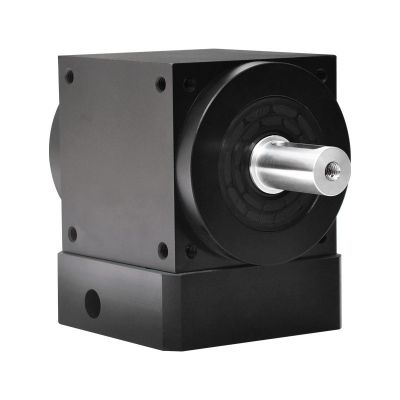 高精度行星齿轮减速器换向器伺服步进减速机 硬齿面法兰轴输出图4