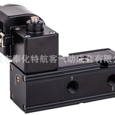 防爆一体式电磁阀 气动执行器CT6隔爆电磁阀DC24V AC220V二位五通