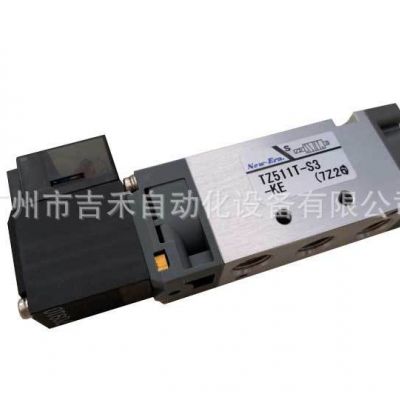原装正品日本新时代New-Era三位五通TZ511T-S3-KE高精度电磁阀图2