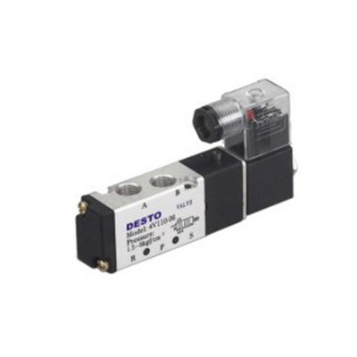 厂家直销德士托DESTO气动两位五通电磁阀单向双位置4V210-08单头图4