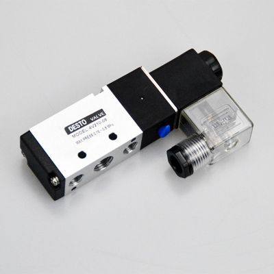 厂家直销德士托DESTO气动两位五通电磁阀单向双位置4V210-08单头图3
