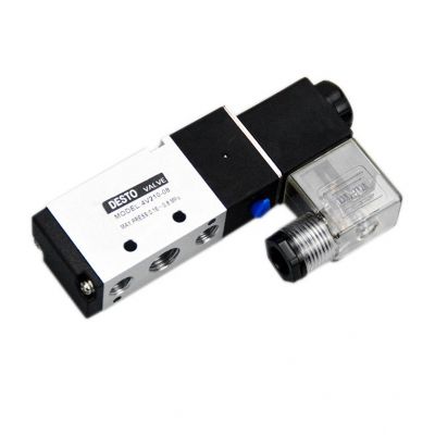 厂家直销德士托DESTO气动两位五通电磁阀单向双位置4V210-08单头图5