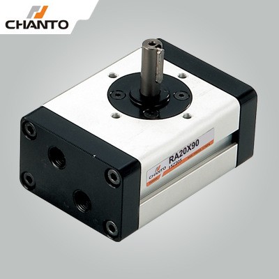 回转气缸 RA20X90 90度180度气动摆台 摆动气缸 旋转气缸 CHANTO图2