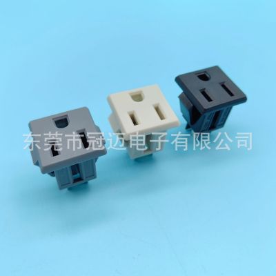 DB-F-M 美标三孔 美规 美式 15A125V 储能电源插座 PDU 机柜 展柜图2