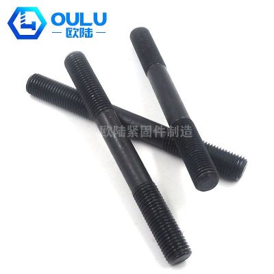 高强度8.8双头螺栓 加长对接螺栓双头螺丝连接杆 碳钢双头螺杆图4