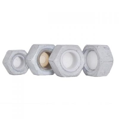 电力防盗母 热镀锌滚珠式防盗螺母 圆型复合式双珠螺帽图4