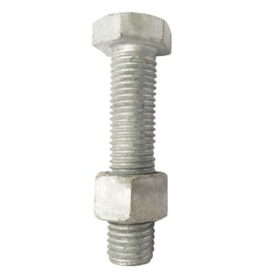热镀锌外六角螺丝 8.8级热渗锌螺栓 防生锈六角头电力热浸 锌螺栓图4