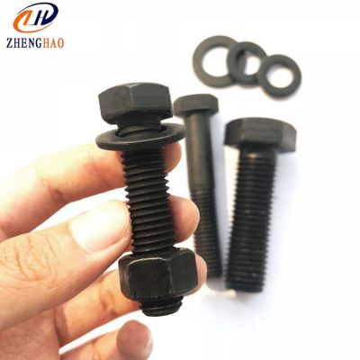 8.8级外六角螺栓高强度螺丝厂家m20全丝半牙高强度标准件 高强螺栓图4