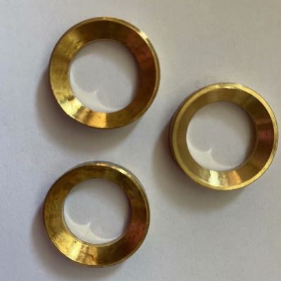 正宗T2紫铜丝杠M16*60一1000紫铜外六角双头螺母垫片U型卡非标件图2