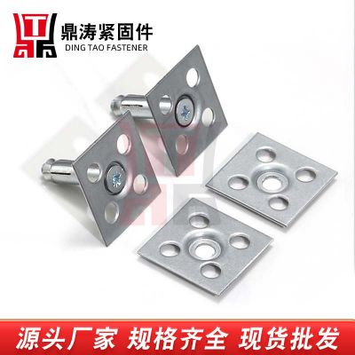 岩板瓷砖AK47干挂件点挂钩大理石材背景墙铁片防脱落固定干 挂配件图2