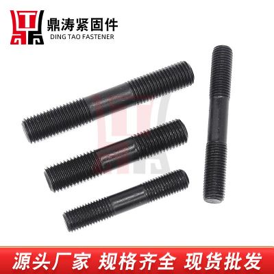 厂家供应双头螺栓 35crom氧化发黑等长螺栓 高强度全螺纹螺柱图4
