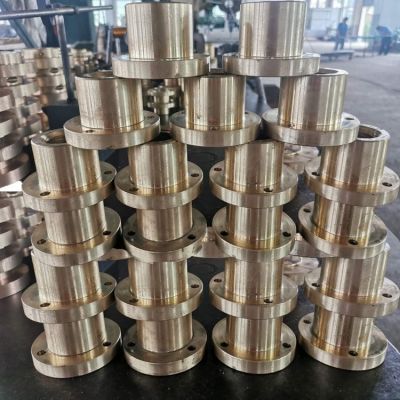 T型丝杆配套螺母 加工t形丝杠铜螺母 加强螺杆套装 远博图5