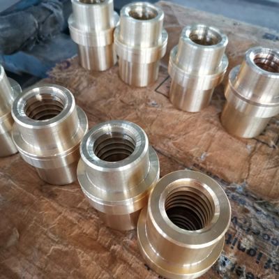 T型丝杆配套螺母 加工t形丝杠铜螺母 加强螺杆套装 远博图3