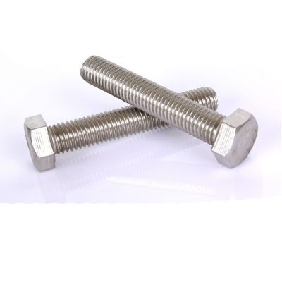 304不锈钢外六角螺丝 DIN933不锈钢螺栓 316L材质螺栓 201螺丝图2