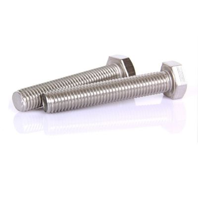 304不锈钢外六角螺丝 DIN933不锈钢螺栓 316L材质螺栓 201螺丝图3