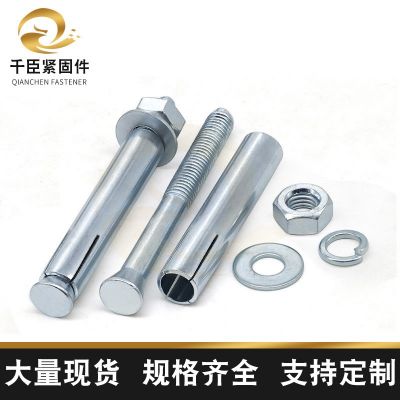厂家供应 镀锌膨胀螺丝 热镀锌机械膨胀螺栓 碳钢金属膨胀螺栓图2
