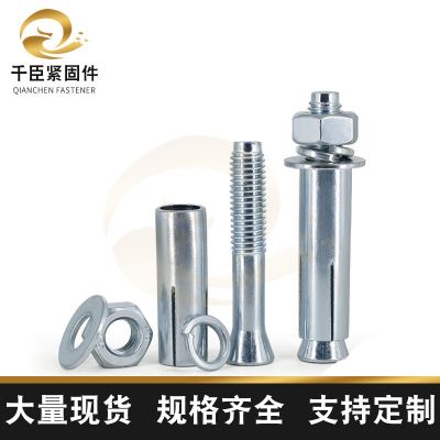 厂家供应 镀锌膨胀螺丝 热镀锌机械膨胀螺栓 碳钢金属膨胀螺栓图3