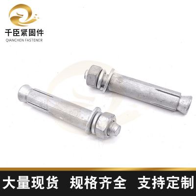 厂家 现货 热镀锌 膨胀螺栓 击入式膨胀螺丝 膨胀栓 热浸锌 光伏图2