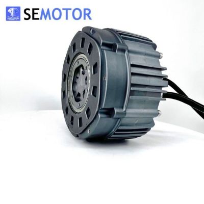 1kW永磁同步电机 SETZ120系 机器人关节电机 盘式电机 体积小 重量轻图3