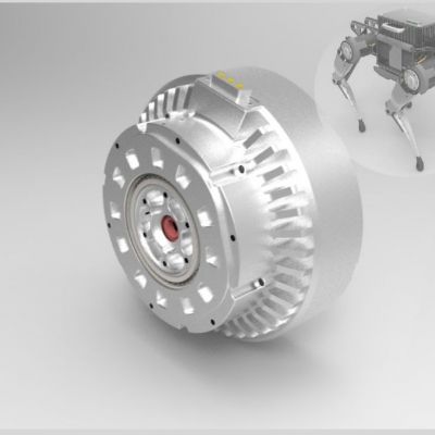 1kW永磁同步电机 SETZ120系 机器人关节电机 盘式电机 体积小 重量轻图2