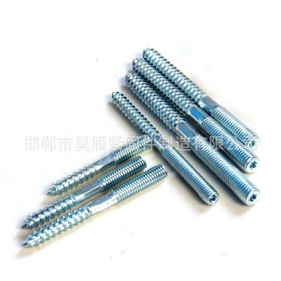 机木双头螺栓现货 梅花槽单尖双头木螺丝 无头内梅花双头牙 螺栓图2