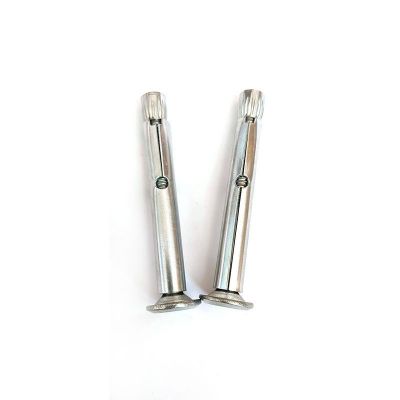 大盘头内膨胀 蓝白锌膨胀螺栓 电梯膨胀螺丝平头十字膨胀丝不锈钢图4