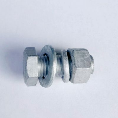 现货M8—m24高强度螺丝 8.8级热镀锌外六角螺栓光伏螺栓 量大优惠图3