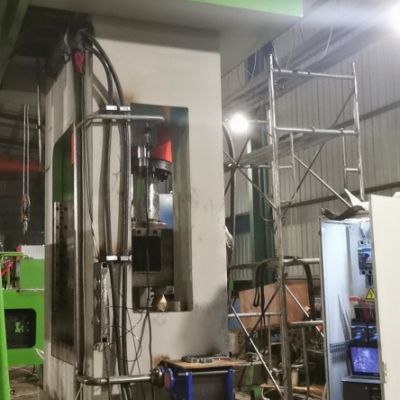 自动弯头成型机  控制设备  自动化PLC配电柜图2