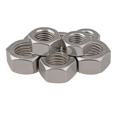 304/201不锈钢外六角螺母螺栓螺帽镀锌螺丝帽M3/M4M5M12M16DI N934图5