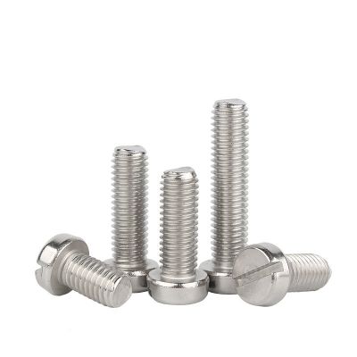 一字槽圆柱头机螺钉 304不锈钢GB65开槽圆柱头 所有规格 现货供应图5