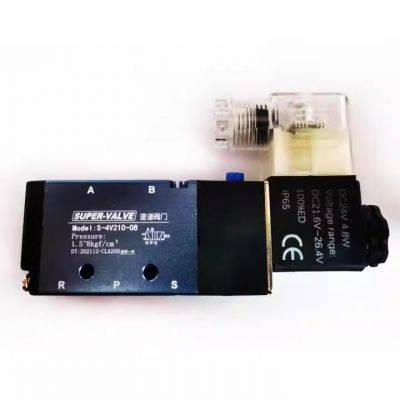 4M210L-08板式电磁阀蝶阀AC220VA4M210-08换向阀厂家直供气动图5