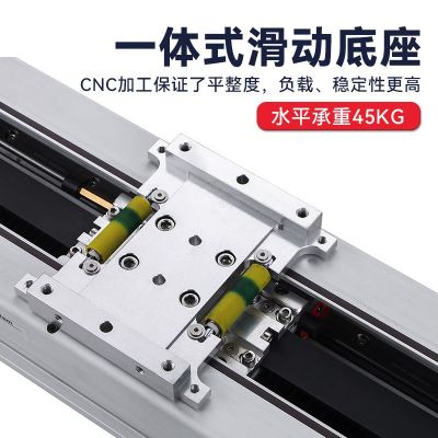 MQP170全封闭同步带滑台模组防尘大承载长行程重型铝型材滑轨导轨图2