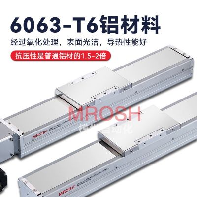 MQP170全封闭同步带滑台模组防尘大承载长行程重型铝型材滑轨导轨图4