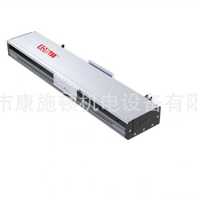 工厂直供微米级直线电机传动滑台模组工作台半封闭双导轨直线电机图2
