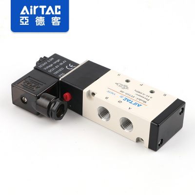 AIRTAC亚德客4v210-08电磁阀气阀220v二位五通换向阀24v线圈气动图4