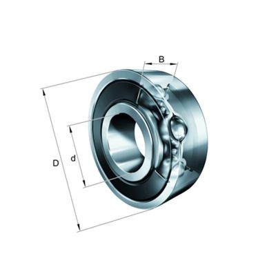 舍弗勒授权 FAG 6314-2Z-C3深沟球轴承 原装正品授权 特价图3