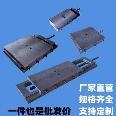 燕尾槽拖板有杆单向滑台操作机械工作平移台丝杆十字托板车床导轨图3