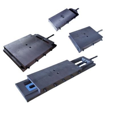 燕尾槽拖板有杆单向滑台操作机械工作平移台丝杆十字托板车床导轨图5