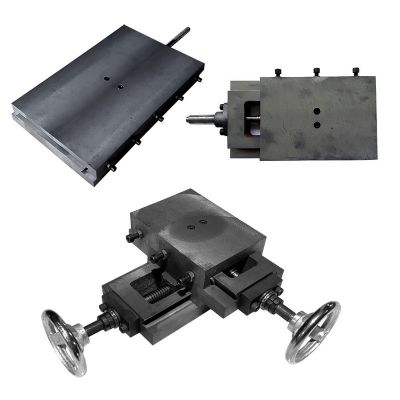 燕尾槽拖板有杆单向滑台操作机械工作平移台丝杆十字托板车床导轨图2