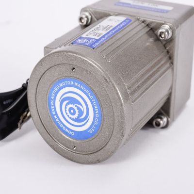 120W小型齿轮减速电机 110V/220V/380V微型卧式直流变速电机图3