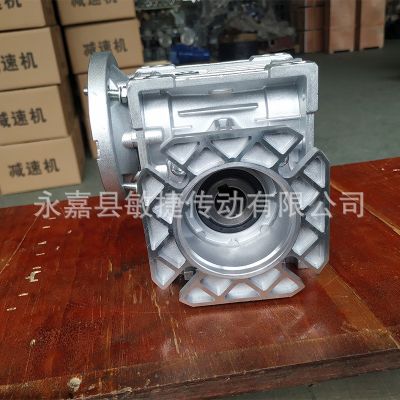 RV减速机小法兰连接 蜗轮蜗杆减速机 立式单级变速器带输出法兰图2