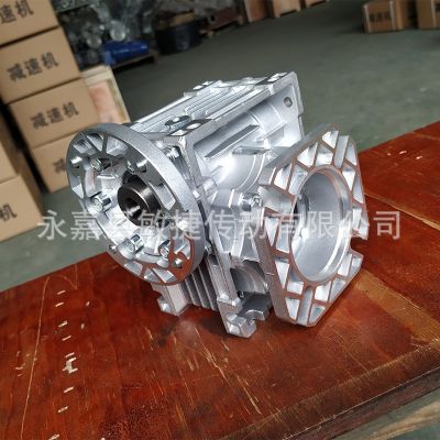 RV减速机小法兰连接 蜗轮蜗杆减速机 立式单级变速器带输出法兰图3