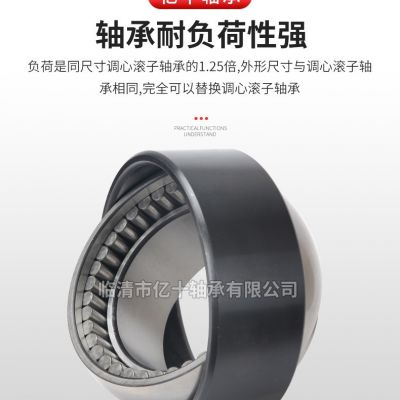 钢厂自调心轴承100RUB31PS8VC3U32自调心圆柱滚子三件套轴承图2