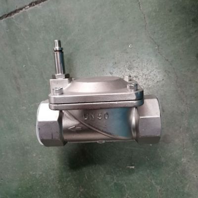 CHISIN先导型SLP水用电磁阀304不锈钢进水阀出水阀图4