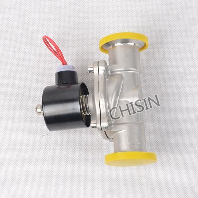 CES卫生级快装电磁阀304不锈钢进水阀出水阀电磁隔膜阀图4