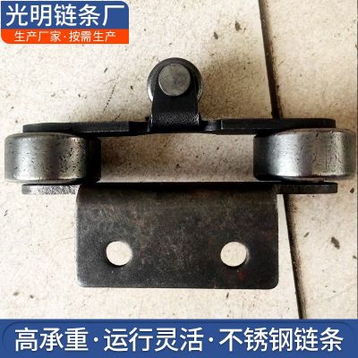 批发尖齿链条 08B10A12A20A24A32A双排链条 4分5分6分双节距链条图4