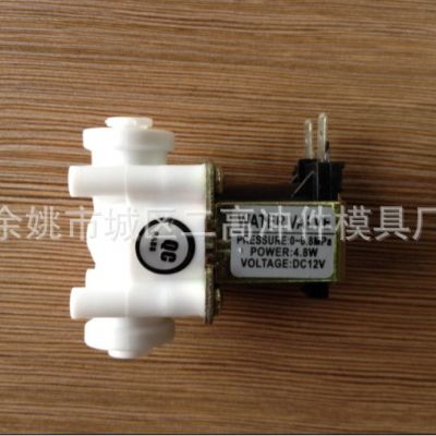 12V 2分快接电磁阀 进水阀 DC12V进水电磁阀图2