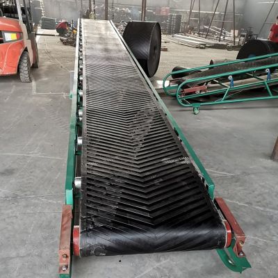 可移动升降输送机 肥料粮食矿渣装车卸货传送带 折叠皮带输送机图4